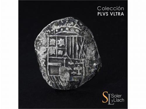 FELIPE IV. 8 Reales. (1)641. POTOSÍ. T.R. 26,51 grs. Leones 