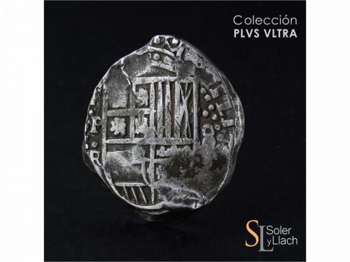 FELIPE IV. 8 Reales. (16)43. POTOSÍ. TR. 25,82 grs. Leves ox