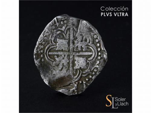 FELIPE IV. 8 Reales. (16)43. POTOSÍ. TR. 25,82 grs. Leves ox