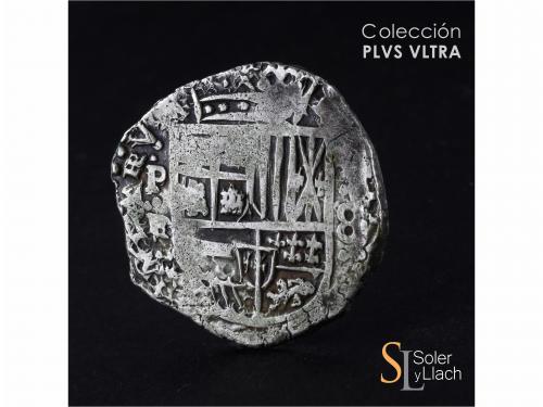 FELIPE IV. 8 Reales. 1644. POTOSÍ. TR. 26,37 grs. MBC. / Ver