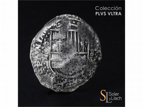 FELIPE IV. 8 Reales. (16)45. POTOSÍ. T. 26,48 grs. Pátina ir