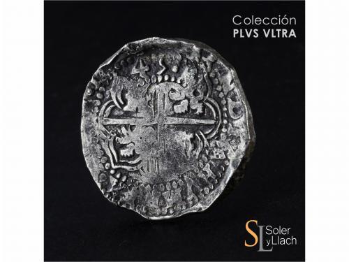 FELIPE IV. 8 Reales. (16)45. POTOSÍ. T. 26,48 grs. Pátina ir