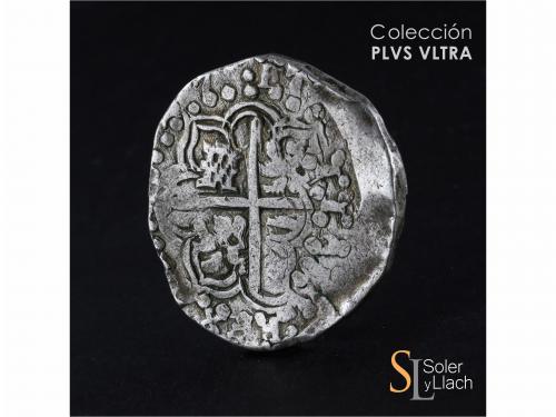 FELIPE IV. 8 Reales. (164)7. POTOSÍ. T. 27,26 grs. MBC. / Ve