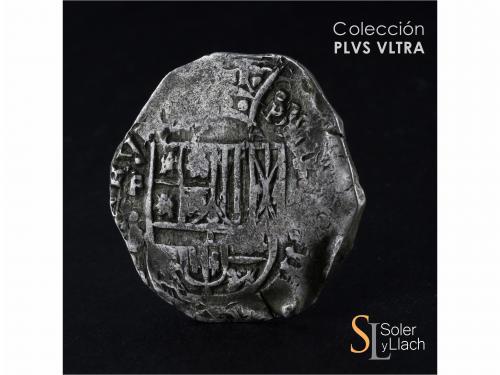 FELIPE IV. 8 Reales. (16)47. POTOSÍ. P. 26,12 grs. Ligera pá