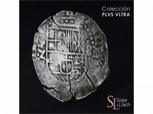 FELIPE IV. 8 Reales. 1649. POTOSÍ. Z. 24,82 grs. Contramarca