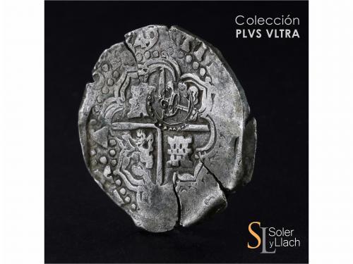 FELIPE IV. 8 Reales. 1649. POTOSÍ. Z. 24,82 grs. Contramarca