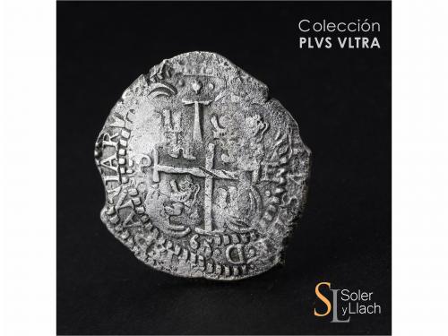 FELIPE IV. 8 Reales. 1652. POTOSÍ. E. Rev.: IPH6 debajo de l