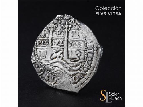 FELIPE IV. 8 Reales. 1656. POTOSÍ. E. Rev.: Sin PH debajo de