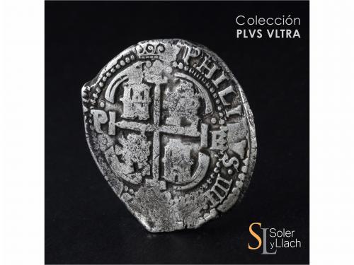 FELIPE IV. 8 Reales. 1659. POTOSÍ. E. 27,49 grs. Pátina irre