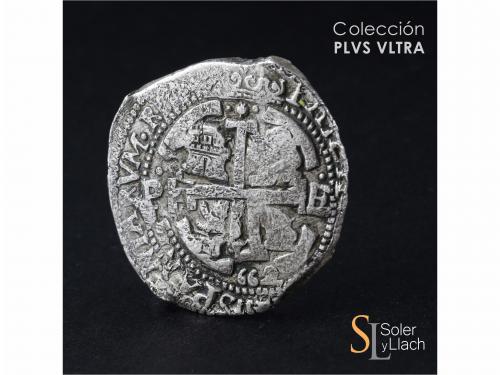 FELIPE IV. 8 Reales. 1662. POTOSÍ. E. 26,36 grs. Todas las f