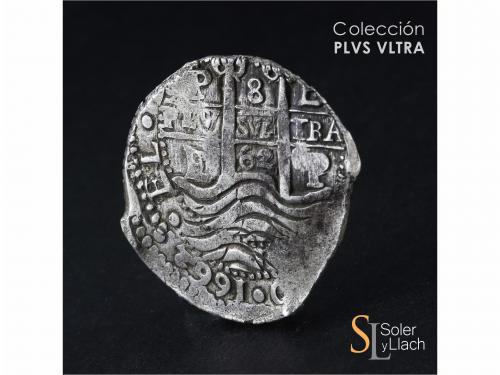 FELIPE IV. 8 Reales. 1662. POTOSÍ. E. 26,36 grs. Todas las f