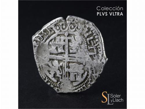 FELIPE IV. 8 Reales. 1665. POTOSÍ. E. 27,32 grs. MBC. / Very