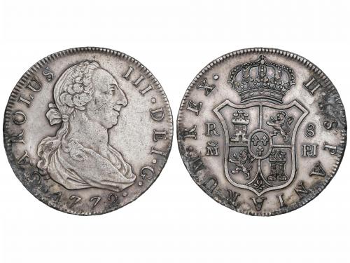 CARLOS III. 8 Reales. 1772. MADRID. P.J. 26,52 grs. Oxidacio