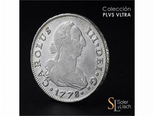 CARLOS III. 8 Reales. 1778. SEVILLA. C.F. 26,51 grs. Leves r