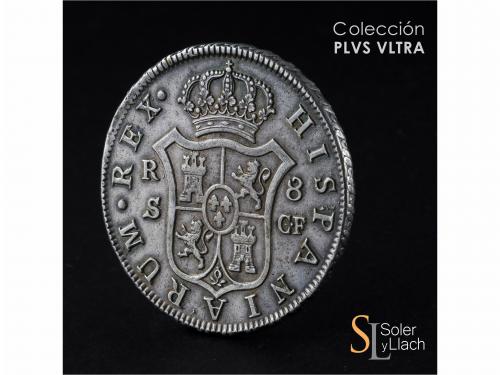 CARLOS III. 8 Reales. 1779. SEVILLA. C.F. 26,83 grs. Leve pá