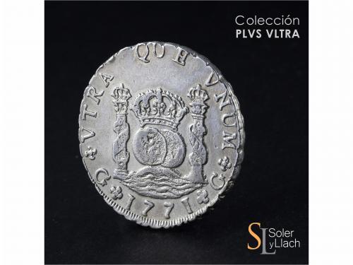 CARLOS III. 8 Reales. 1771. GUATEMALA. P. 26,87 grs. Columna