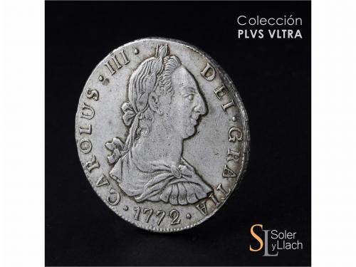 CARLOS III. 8 Reales. 1772. GUATEMALA. P. 26,87 grs. MBC+. /