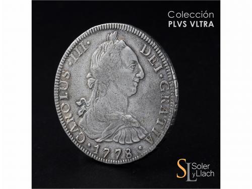CARLOS III. 8 Reales. 1778. GUATEMALA. P. 26,65 grs. Oxidaci