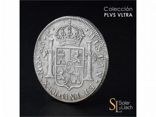 CARLOS III. 8 Reales. 1783. GUATEMALA. P. 26,92 grs. Leve pá