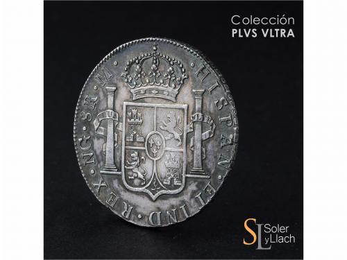 CARLOS III. 8 Reales. 1787. GUATEMALA. M. 27,01 grs. Bonita 