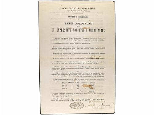 DOCUMENTOS y VARIOS. Lote 3 Documentos. 1837, 1873 y 1874. C