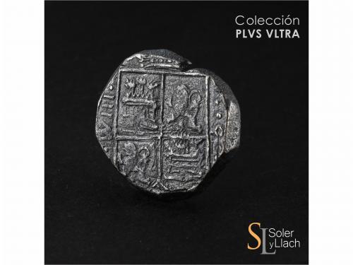 CARLOS II. 8 Reales. 1676. SANTA FE DE NUEVO REINO. 26,54 gr