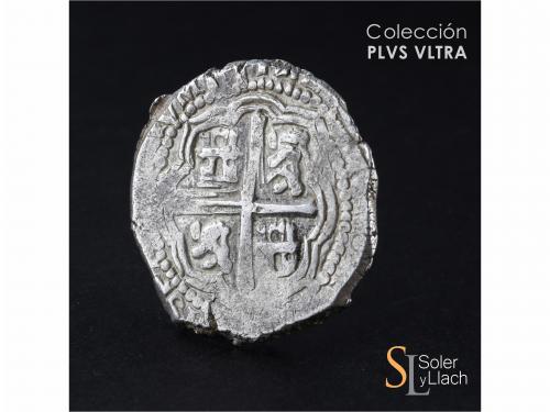 FELIPE IV. 8 Reales. 1660. LIMA. V. Anv.: L / 8 / V a derech