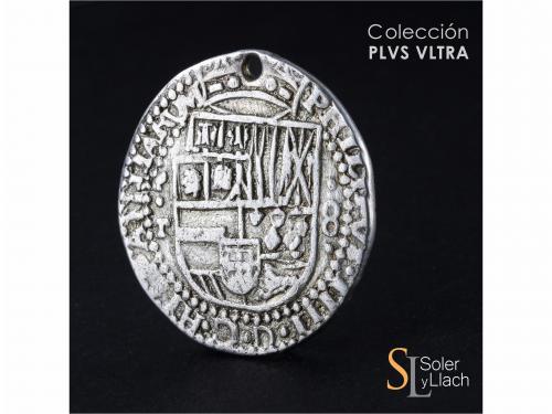 FELIPE IV. 8 Reales. 1646. POTOSÍ. T. Anv.: P / punto / T - 