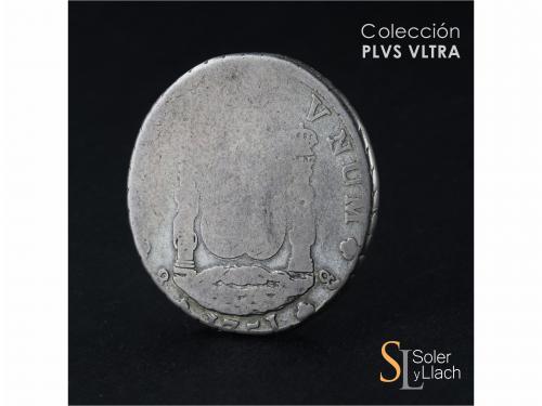 FERNANDO VI. 8 Reales. 1751. SANTIAGO. J. 25,39 grs. Columna