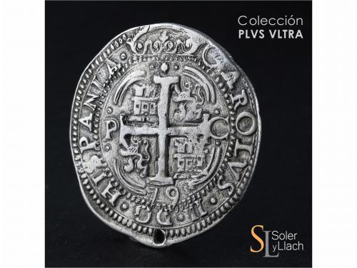 CARLOS II. 8 Reales. 1679. POTOSÍ. C. 24,87 grs. Tipo Real. 