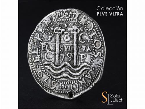 CARLOS II. 8 Reales. 1679. POTOSÍ. C. 24,87 grs. Tipo Real. 