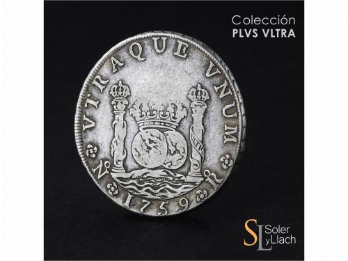 FERNANDO VI. 8 Reales. 1759. NUEVO REINO. JV. 26,53 grs. Col