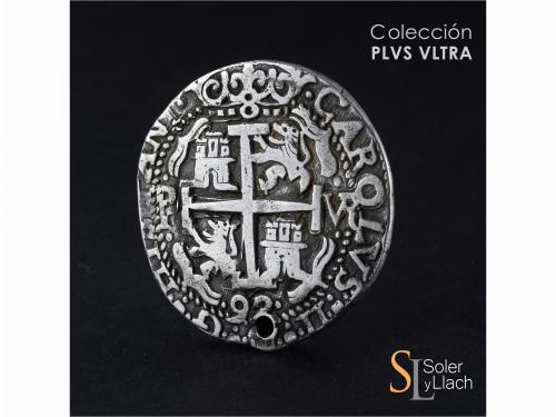 CARLOS II. 8 Reales. 1692. POTOSÍ. VR (nexadas). 25,96 grs. 