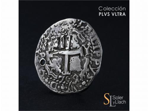 FELIPE V. 8 Reales. 1709. POTOSÍ. Y. 26,59 grs. Tipo Real. G