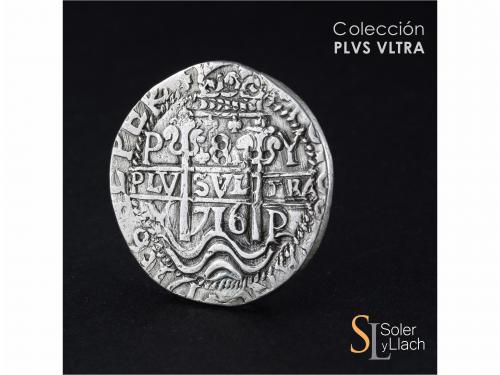 FELIPE V. 8 Reales. 1716. POTOSÍ. Y. 27,22 grs. Tipo Real. G