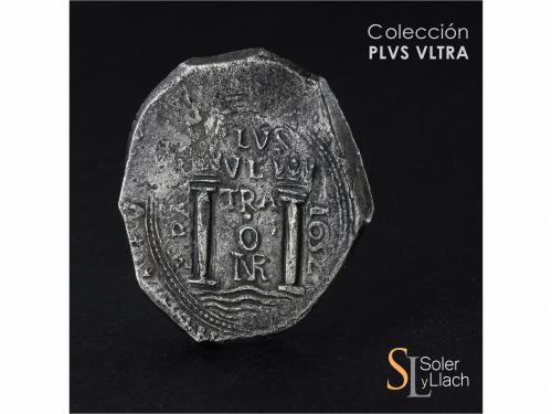 FELIPE IV. 8 Reales. 1652. SANTA FE DE NUEVO REINO. PºRAS. 2