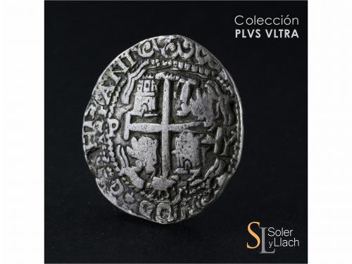 FELIPE V. 8 Reales. 1721. POTOSÍ. Y. 27,57 grs. Tipo Real. G