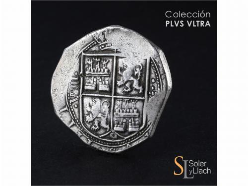 FELIPE IV. 8 Reales. 1662. SANTA FE DE NUEVO REINO. PºRS. 27