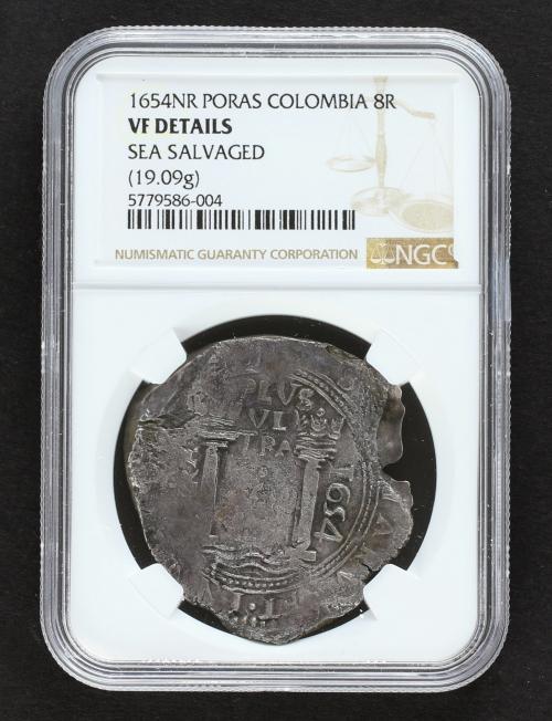 FELIPE IV. 8 Reales. 1654. SANTA FE DE NUEVO REINO. PºRAS. 1