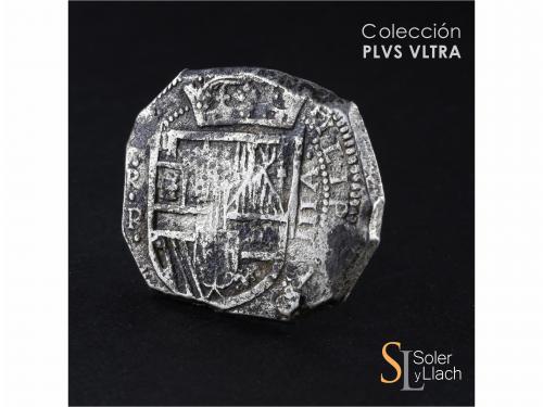 FELIPE IV. 8 Reales. 1630. SANTA FE DE NUEVO REINO. P. Anv.: