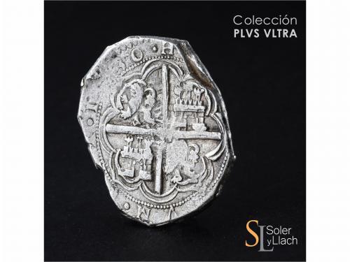 FELIPE IV. 8 Reales. 1630. SANTA FE DE NUEVO REINO. P. Anv.: