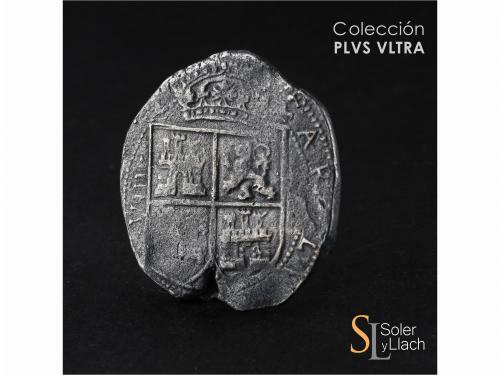 CARLOS II. 8 Reales. 1668. SANTA FE DE NUEVO REINO. PºRS. An