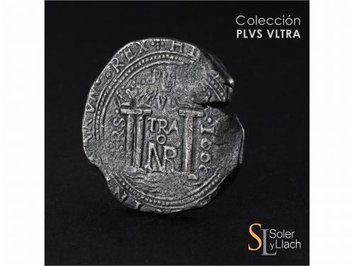 CARLOS II. 8 Reales. 1668. SANTA FE DE NUEVO REINO. PºRS. An