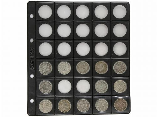 SUIZA. Lote 41 monedas 1 Franco. 1900 a 1967. AR. Todas con 