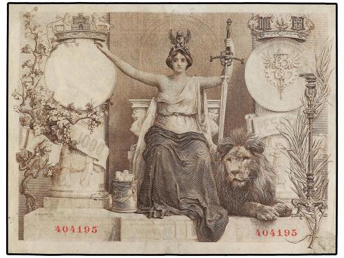 BANCO DE ESPAÑA. 1.000 Pesetas. 10 Mayo 1907. Ángel. (Pequeñ