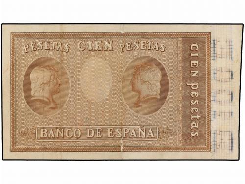BANCO DE ESPAÑA. 100 Pesetas. 24 Julio 1893. Jovellanos. Con