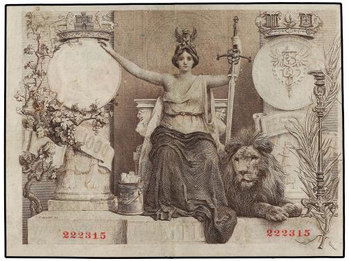 BANCO DE ESPAÑA. 1.000 Pesetas. 10 Mayo 1907. Ángel. Con sel