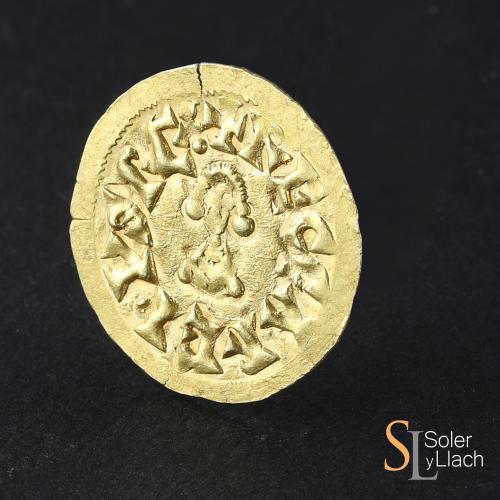 MONEDAS VISIGODAS. Triente. RECAREDO II (621 d.C.). TOLETO (