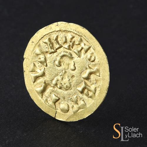 MONEDAS VISIGODAS. Triente. RECAREDO II (621 d.C.). TOLETO (