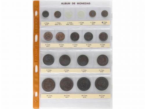 LOTES CENTENARIO. Lote 17 monedas 1 (4), 2 (5), 5 (4) y 10 C